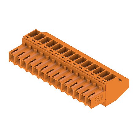 Conector Pcb Bl 3.50/14/90 Sn Or Bx 1638670000 Weidmuller Conexel