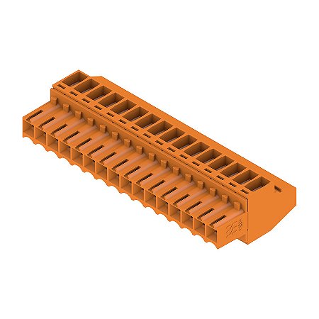 Conector Pcb Bl 3.50/16/90 Sn Or Bx 1638690000 Weidmuller Conexel