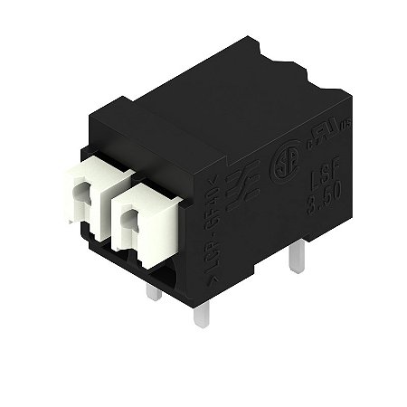 Conector Pcb Lsf-Smt 3.50/02/90 3.5Sn Bk Tu 1824420000 Weidmuller Conexel