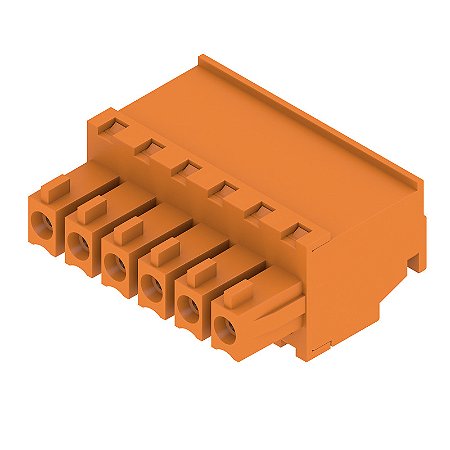 Conector Pcb Tomada Bcz 3.81/06/270 Sn Or Bx 1940230000 Weidmuller Conexel