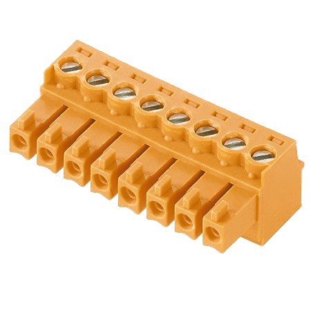Conector Pcb Tomada Bcz 3.81/08/180 Sn Or Bx 1940790000 Weidmuller Conexel