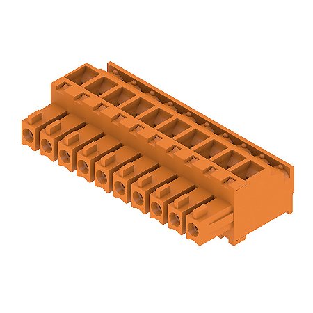 Conector Pcb Tomada Bcz 3.81/10/90 Sn Or Bx 1939910000 Weidmuller Conexel