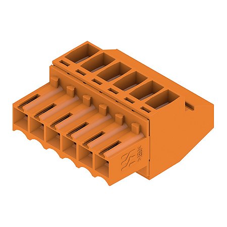 Conector Pcb Tomada Bl 3.50/06/90 Sn Or Bx 1638590000 Weidmuller Conexel