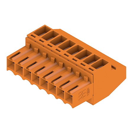 Conector Pcb Tomada Bl 3.50/08/90 Sn Or Bx 1638610000 Weidmuller Conexel