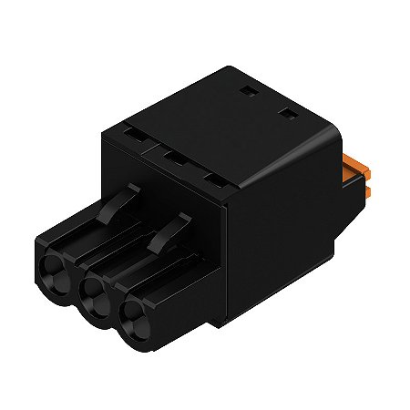 Conector Pcb Tomada Blf 5.00/03/180 Sn Bk Bx 1017680000 Weidmuller Conexel