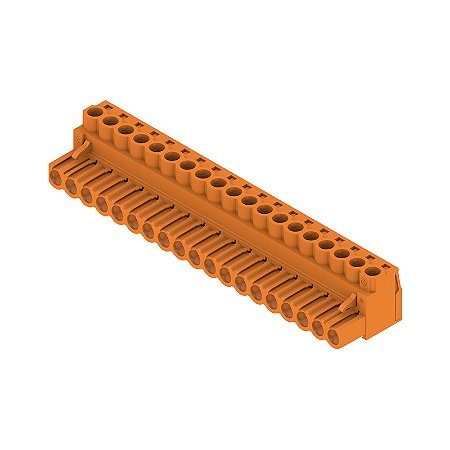Conector Pcb Tomada Blzp 5.08/19/180 Sn Or Bx 1943750000 Weidmuller Conexel