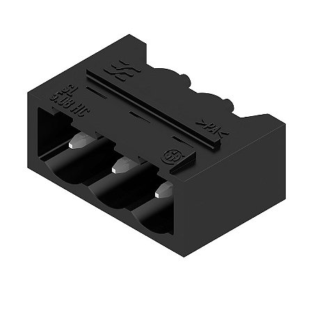 Conector Pcb Tomada Sl 5.08Hc/03/90G 3.2Sn Bk Bx 1155330000 Weidmuller Conexel