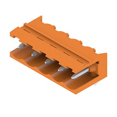 Conector Pcb Tomada Sl 5.08Hc/05/90G 3.2Sn Or Bx 1146790000 Weidmuller Conexel