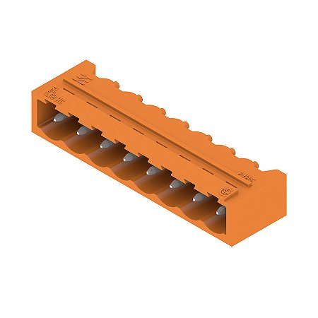 Conector Pcb Tomada Sl 5.08Hc/08/90G 3.2Sn Or Bx 1147450000 Weidmuller Conexel
