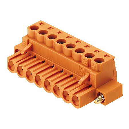 Conector Pci Tomada Blz 5.08/ 3F Laranja 1802840000 Weidmuller Conexel