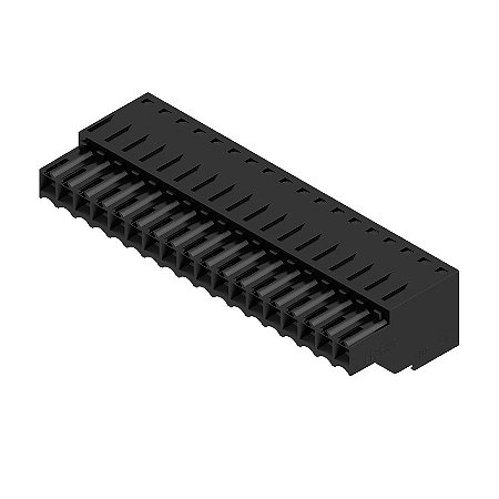 Conector Pci Tomada Blzf 3.50/ 18 Sn Bk 1690580000 Weidmuller Conexel
