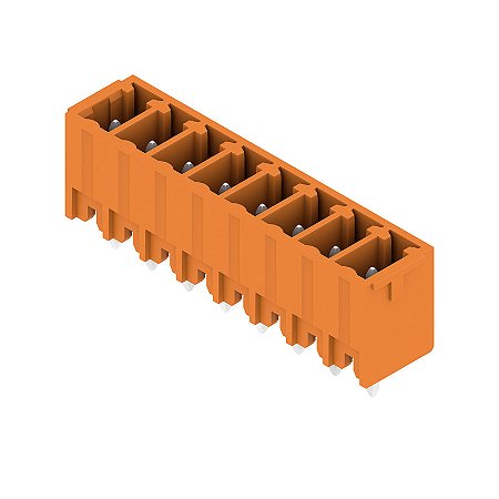 Conector Pci Tomada Sc 3.81/08/180G 3.2Sn Or Bx Laranja 1942900000 Weidmuller Conexel