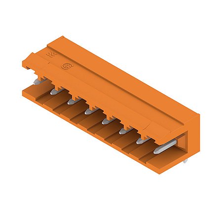 Conector Pci Tomada Sla 8/90 3.2 Sn Or 1238660000 Weidmuller Conexel