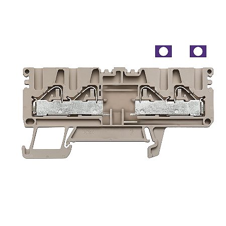 Conector Pdu 2.5/4/2X2An 1022220000 Weidmuller Conexel
