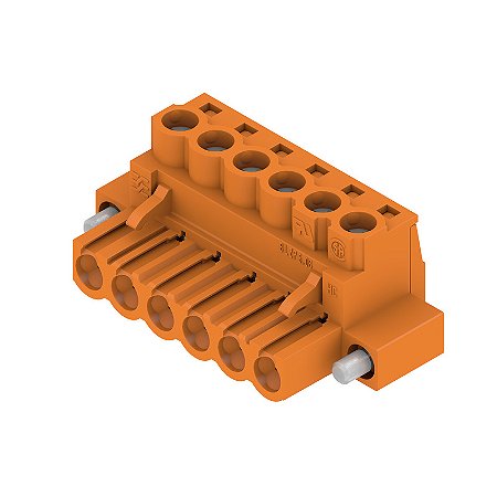 Conector Plug Blzp 5.08/06/180F Sn Or Bx 1944130000 Weidmuller Conexel