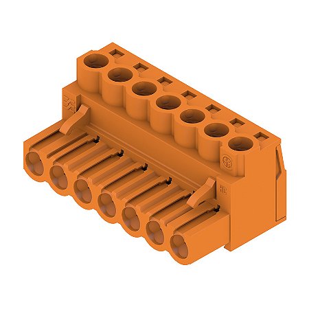 Conector Plug Blzp 5.08/07/180 Sn Or Bx 1943630000 Weidmuller Conexel