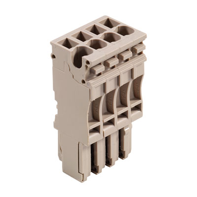 Conector Plug Zp 2.5/1An/ 04 Polos 1815500000 Weidmuller Conexel