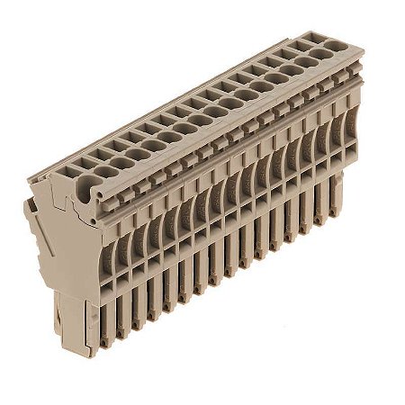 Conector Plug Zp 2.5/1An/Qv/17 1815350000 Weidmuller Conexel