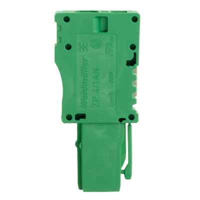Conector Plug Zp 4/1An/1 Gn 1854980000 Weidmuller Conexel