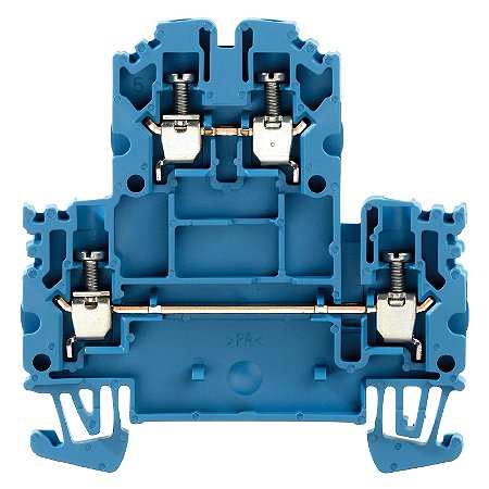 Conector Wdk 2.5 Nwemid Azul 1041680000 Weidmuller Conexel