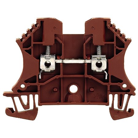 Conector Wdu 2.5/35 Wemid Marron 1037710000 Weidmuller Conexel