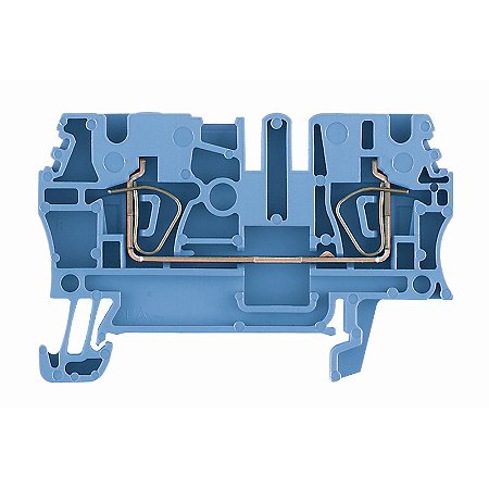Conector Zdu 2.5 Wemid Azul 1608520000 Weidmuller Conexel