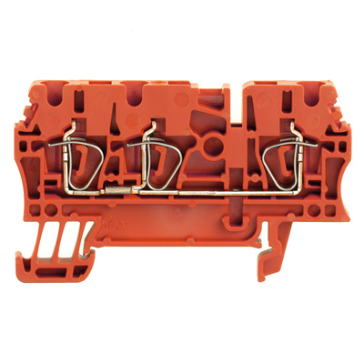 Conector Zdu 2.5/3An Wemid Vermelho 1683340000 Weidmuller Conexel