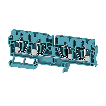 Conector Zdu 4/4An Wemid Azul 7904300000 Weidmuller Conexel