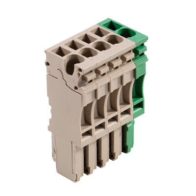 Conector Zp 2.5/1An/5 Gn/Be 1867120000 Weidmuller Conexel