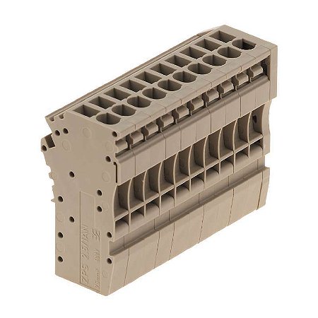 Conector Zps 2.5/1An/Qv/10 1865980000 Weidmuller Conexel