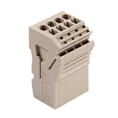 Conector Zps 2.5/1An/Qv/4 1865920000 Weidmuller Conexel