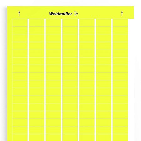 Folha Lm Mt300 25.4/12.7 C/147 Etiq. 1686391687 Weidmuller Conexel