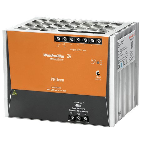 Fonte Chaveada Pro Eco 960W 24V 40A 1469520000 Weidmuller Conexel