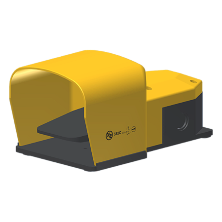 Interruptor De Pedal Plástico 2 Microrutores 1Na+1Nf C/ Proteção SE2C Kap