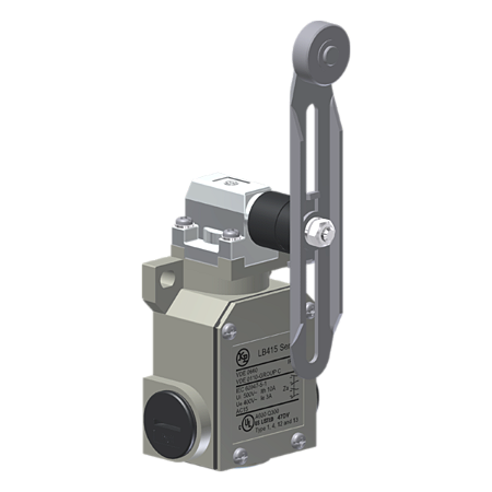 Interruptor De Posição Metálico, Corpo 3 Entradas, Entrada De Cabos Pg 11, 2X(1Na+1Nf), Cabeçote Angular - Acionamento S LB415YL1 Kap