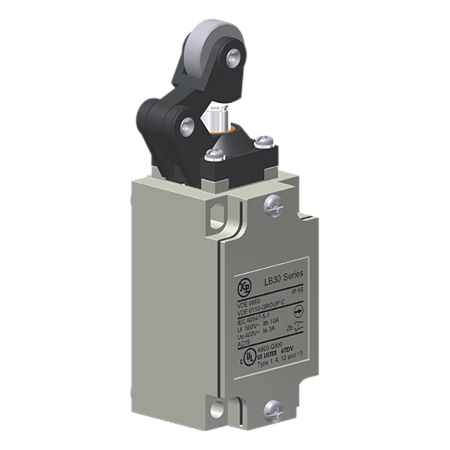 Interruptor De Posição Metálico, Corpo En 50041, Entrada De Cabos Pg 13,5, 1Na+1Nf, Cabeçote Linear, Alavanca Superior C LB30H1 Kap