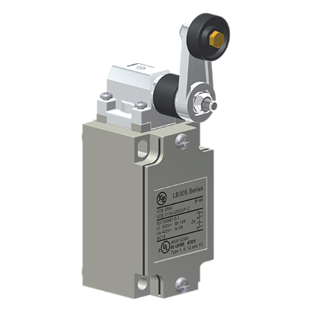 Interruptor De Posição Metálico, Corpo En 50041, Entrada De Cabos Pg 13,5, 2X(1Na+1Nf), Cabeçote Angular - Acionamento S LB305YD Kap