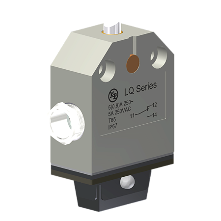 Interruptor De Posição Subminiatura Acionador Chanfrado Terminal Parafuso Sinalizador 24V Led Frontal LQ1D1PQ2F Kap