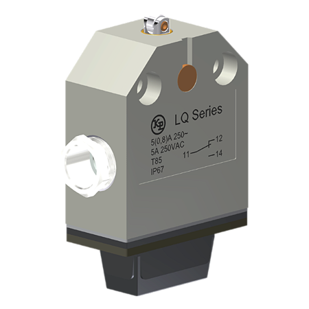Interruptor De Posição Subminiatura Acionador Com Rolete Terminal Parafuso Sinalizador 220V Led Lateral LQ1R1PQ6L Kap