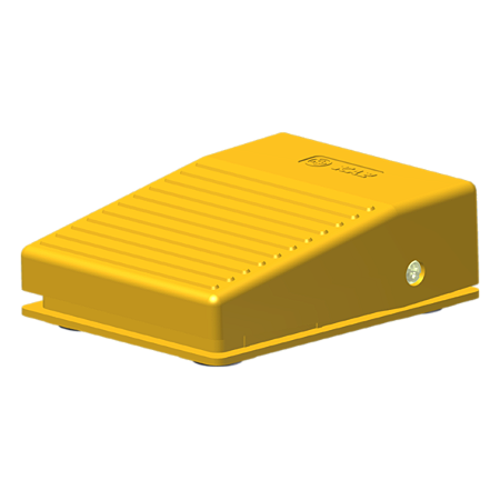 Interruptor Pedal Miniatura Plástico Amarelo 1 Microrutor 1Na+1Nf SP1PA Kap