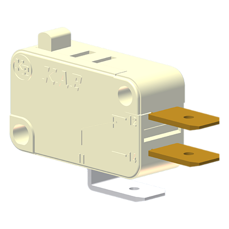 Microrutor Miniatura 15A, 1Na+1Nf, Pino, Terminal Faston 6,3X0,8Mm MV71AFA1 Kap