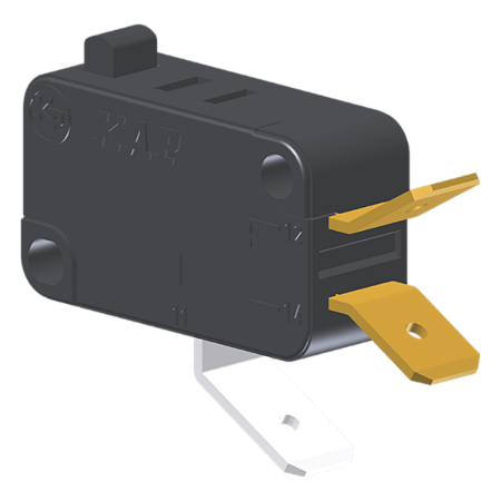 Microrutor Miniatura 15A, 1Na+1Nf, Pino, Terminal Faston 6,3X0,8Mm MV7AFB1 Kap