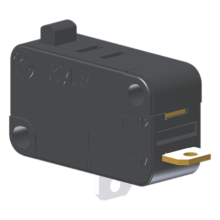 Microrutor Miniatura 15A, 1Na, Pino, Terminal Solda MV7AGC1 Kap