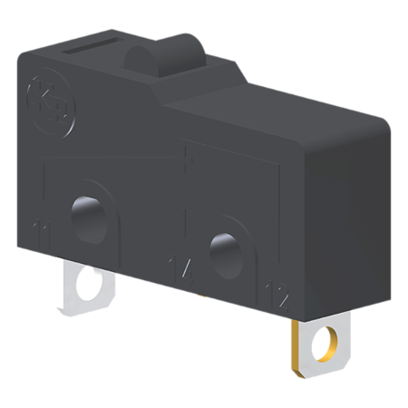 Microrutor Subminiatura 5A, 1Nf, Pino, Terminal Solda MM1AN2S Kap
