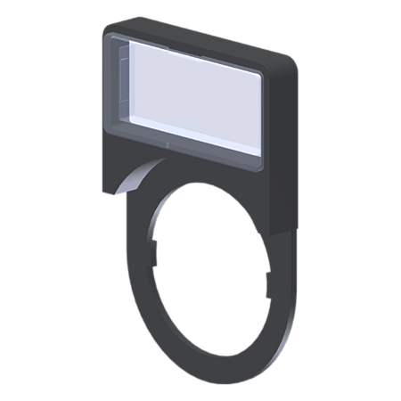 Plaqueta De Identificação Moldura Redonda P/ Furo 22Mm C2AQ Kap