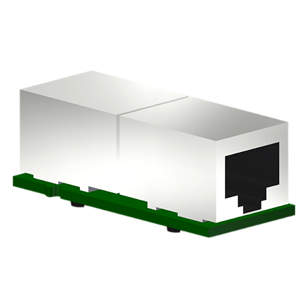 Conector Modular Fêmea Rj45 C/ 8 Contatos P/ Transmissão De Dados CX8JF Kap