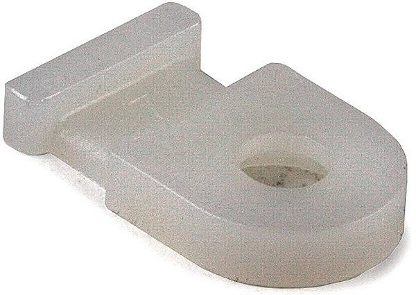 Base De Montagem Para Abraçadeira Altura 3,5Mm Largura 8,0Mm Poliamida Natural Mb1-Pa66-Na Hellermann