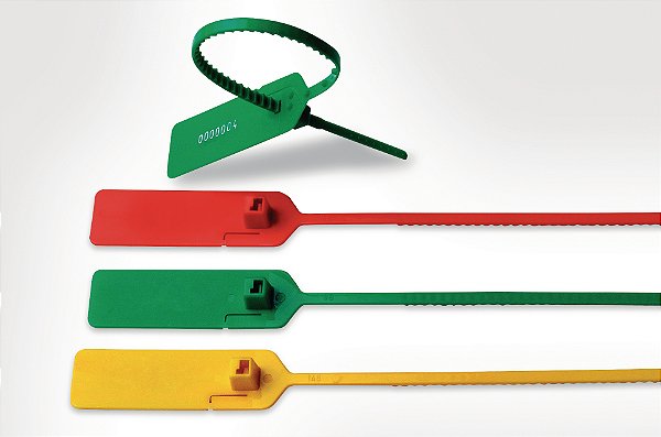 Lacre Identificação E Segurança Diâmetro Máximo 42,0Mm Largura 4,0Mm Polipropileno Cinza S30M-Pp-Gy Hellermann