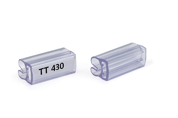 Marcador Luva Policloreto De Vinila Transparente Cms2-25-Pvc-Cl Hellermann