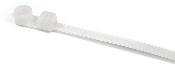 Abraçadeira Com Elemento De Fixação Comprimento 395Mm Altura 7,9Mm Poliamida Natural T120Mr-Pa66-Na Hellermann